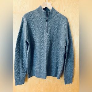 Men’s Merino wool/ cashmere sweater, size L-XL